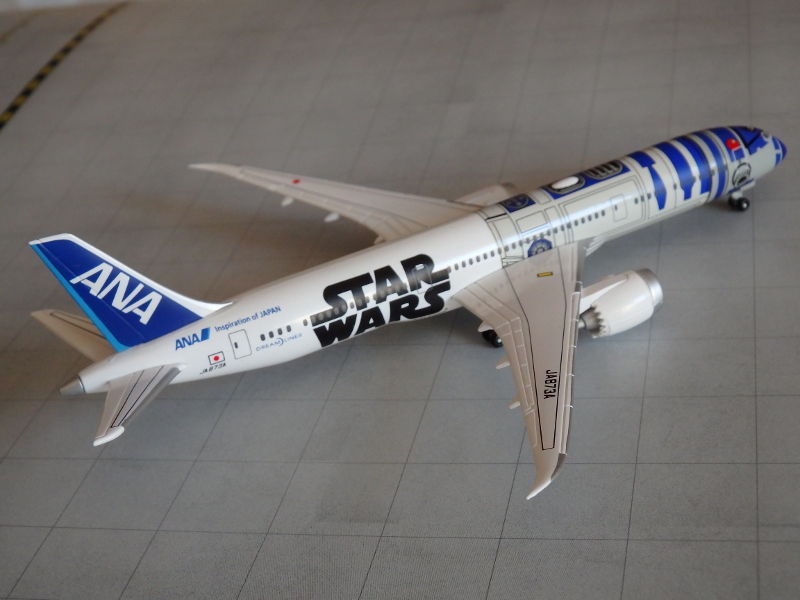 ANA スターウォーズ JET R2D2 1/500 JC Wings - 航空機